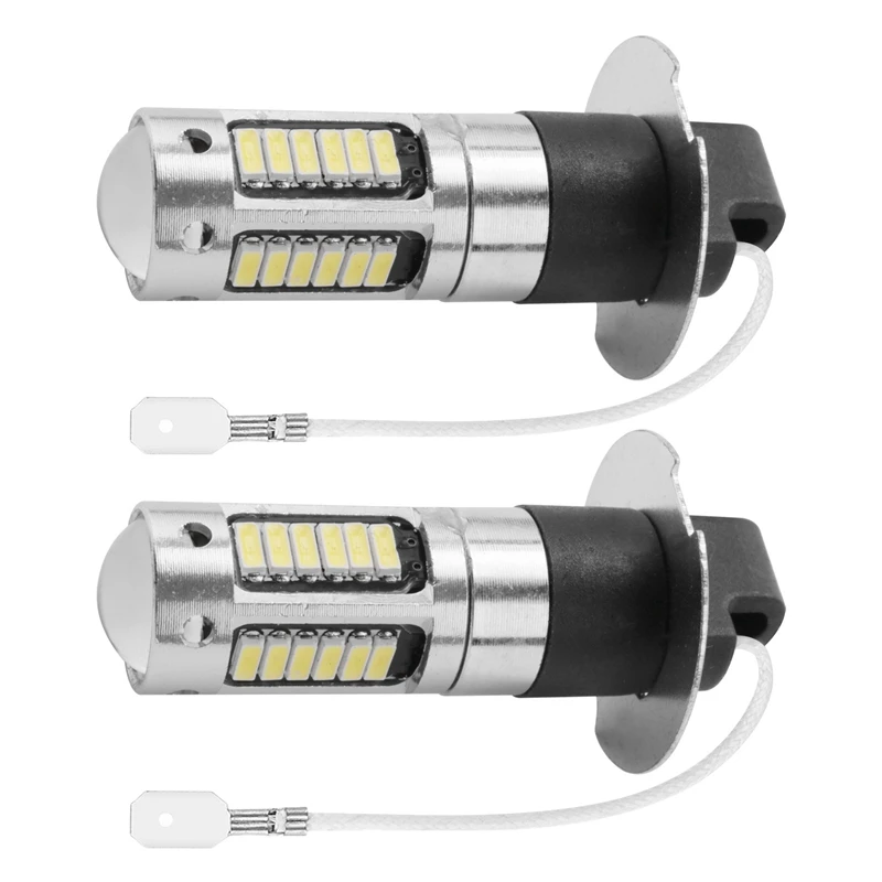 10buc H3 Super-Luminos LED-uri de Ceață de Conducere DRL Becuri Kit de 6000K Alb . ' - ' . 0
