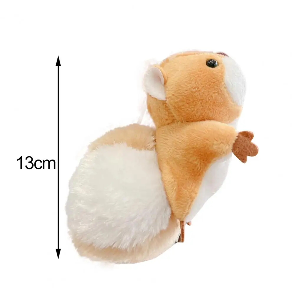 13cm Animal Breloc Confortabil Touch Veveriță Jucărie de Pluș Agățat Minunat Animal de Pluș Papusa de Plus Rucsac Pandantiv Cuplu Cadou . ' - ' . 0