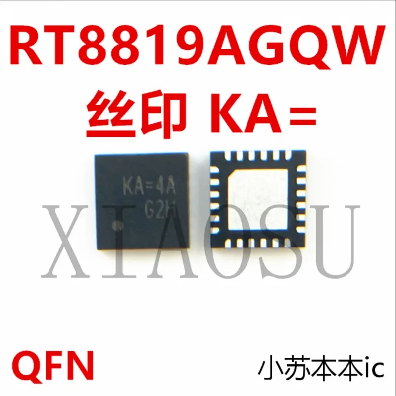 (2piece)100% Nou RT8819AGQW KA= KA=3G QFN24 KA=3F KA=3J RT8819A QFN12 Chipset . ' - ' . 0