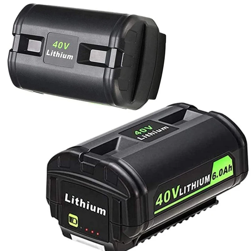 40V 6.0 Ah baterie Reîncărcabilă Litiu-Ion Baterie Pack,pentru Ryobi 40 De Volți de Tuns iarba de Colectare Uneltele electrice fără Fir OP4040 OP4050A Baterie . ' - ' . 0