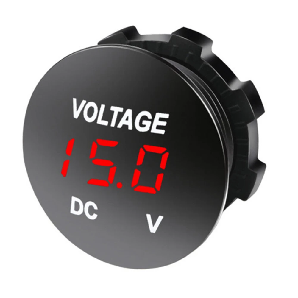 5-48V Digital Volt Metru Tester Voltaj Indicator de Baterie Voltmetru Pentru Nave Masini Motociclete Electrice Instrumente de Analiză . ' - ' . 0