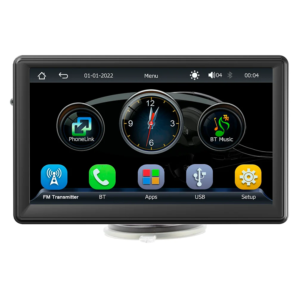 7Inch Radio Auto Bluetooth HD Multimedia Auto Wireless Radio Auto Wireless Apple Carplay, Android Auto Universal Multemedia . ' - ' . 0
