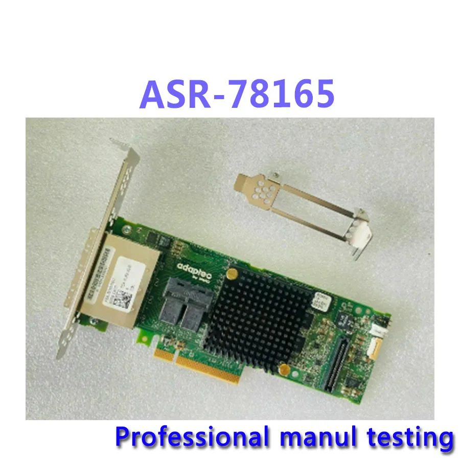 ADAPEC ASR-7815 ASR 78165 6GB/S 24-port PCI-E 3.0 X8, SATA/SAS RAID Adaptor Testat Bine bofore transport . ' - ' . 0