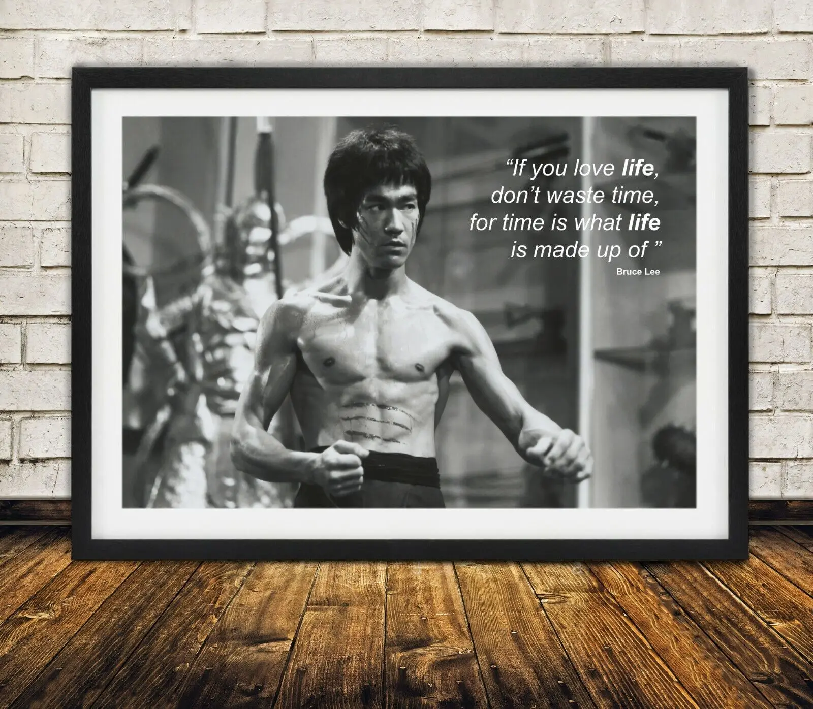 Bruce Lee Celebre Citate Motivationale De Arta De Imprimare Panza Poster Pentru Camera De Zi Decor De Perete Acasă Imagine . ' - ' . 0