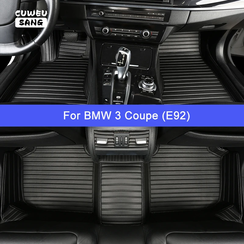 CUWEUSANG Personalizate Auto Covorase Pentru BMW 3 Coupe E92 Lux Accesorii Auto Piciorul Covor . ' - ' . 0