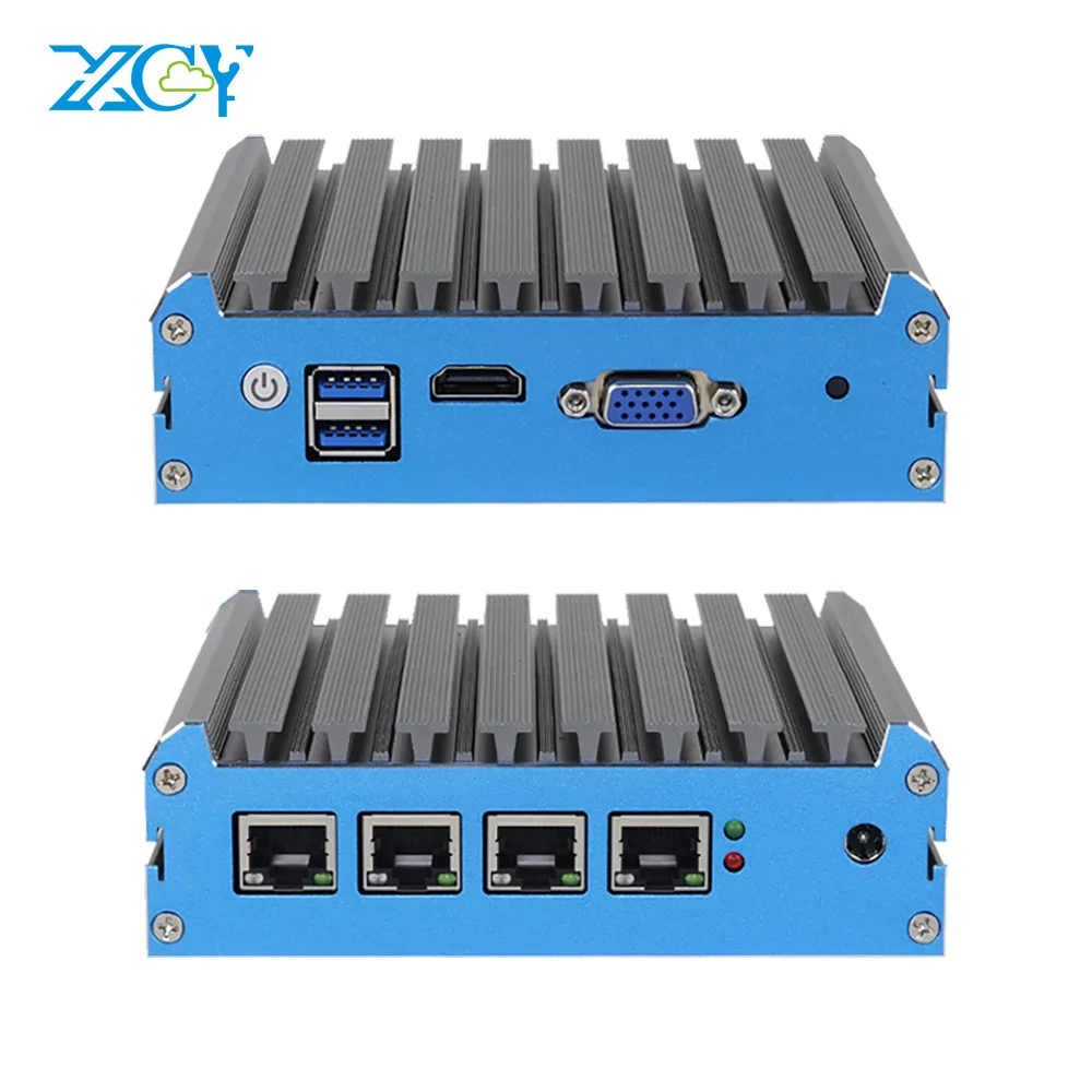 Core Celeron J4125 N5105 Intel I225V 4 NIC 2,5 G Gigabit Ethernet Firewall Gateway Router Suport PfSense OPNsense . ' - ' . 0