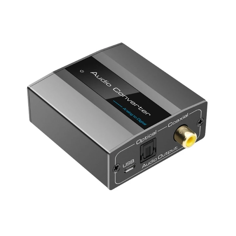 F19C Convertor Digital Analog RCA Să Optic + Cablu Optic Adaptor . ' - ' . 0