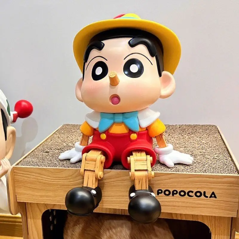 Gk Marionetă Crayon Shin-Chan Cosplay Pinocchio Serie Neghiob Anime Cifrele De Acțiune Bluetooth Speaker Periferice Cadouri . ' - ' . 0