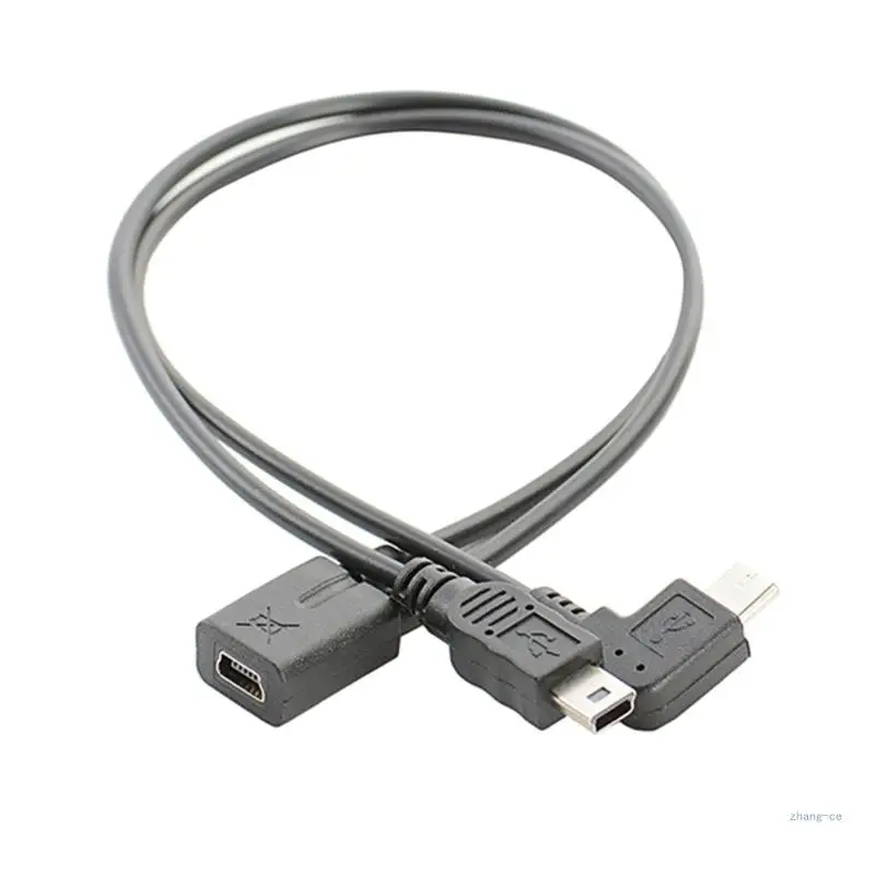 M5TD Flexibil Mini 5Pin Y Splitter Cablu Mini USB Splitter Extender Cablu de Încărcare . ' - ' . 0