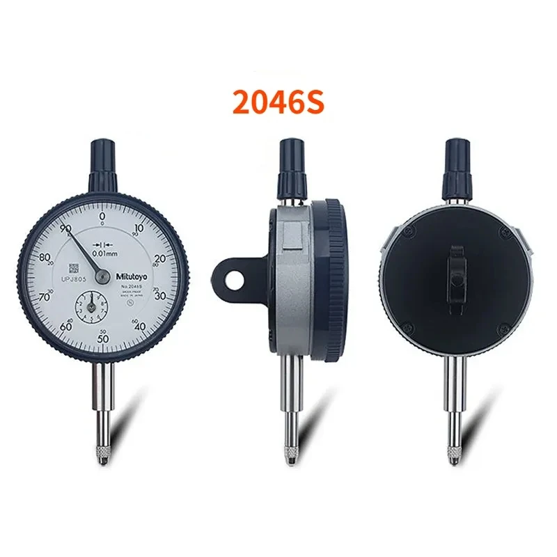 Mitutoyo comparator cu Cadran 0-10mm Metru Precis 0,01 mm Indicatorul de Rezoluție a Mesure Instrument Indicator cu Cadran 2046S . ' - ' . 0
