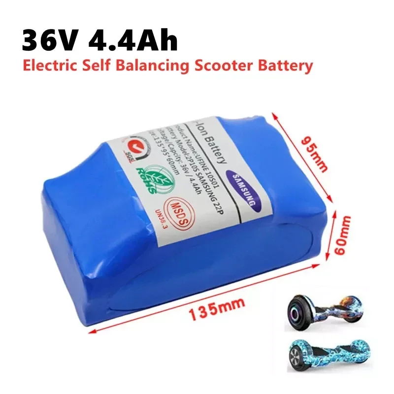 NEW2023 Reale 36V 10s2p Pachete de Baterie 4400mAh Baterie Litiu-Ion Reîncărcabilă Electrice Self Balancing Scooter HoverBoard . ' - ' . 0