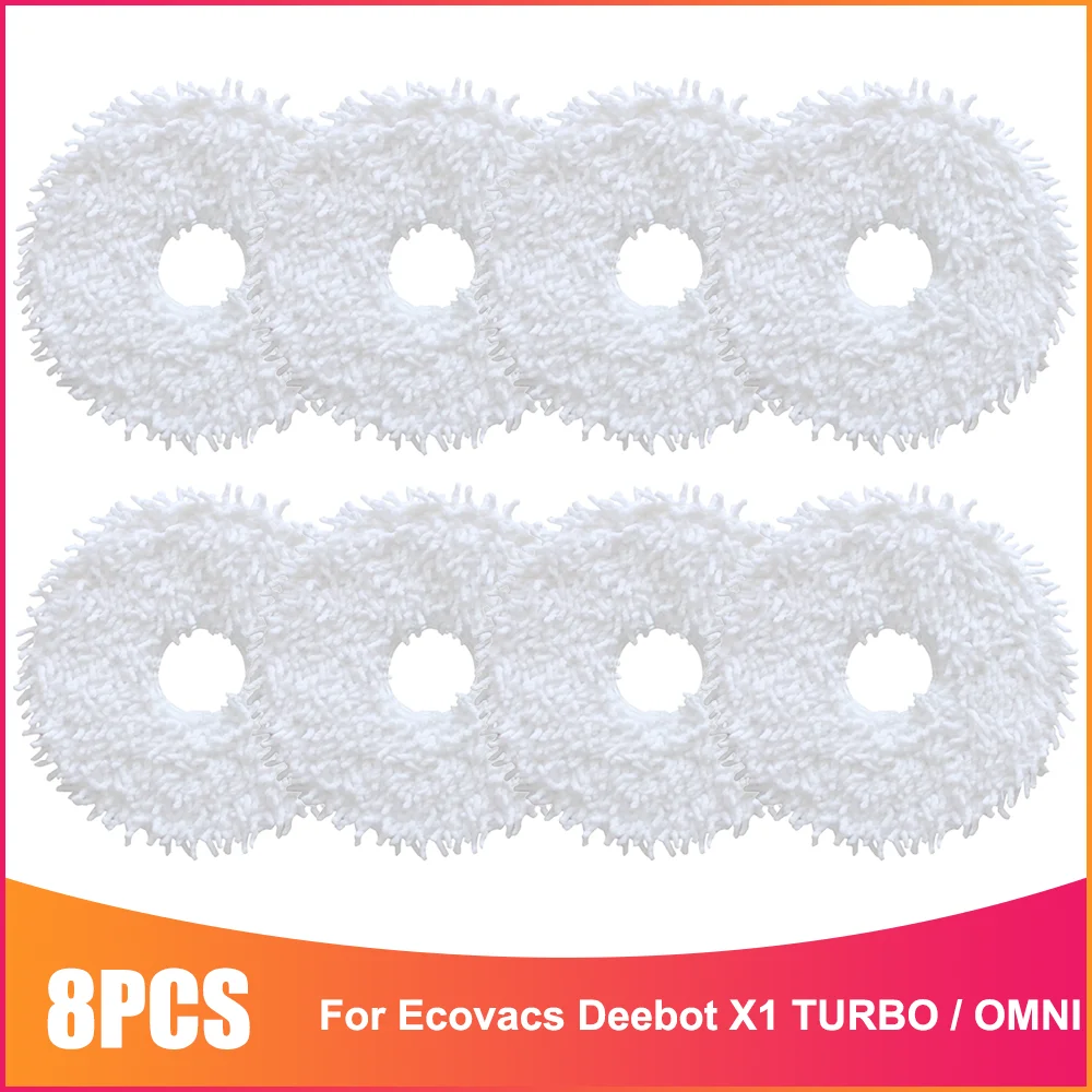 Pentru Ecovacs Deebot T10 TURBO/X1 OMNI/X1 TURBO Aspirator Accesorii Lavabile Mop Lavete, Cârpe de Curățare Mop Dishcloth . ' - ' . 0