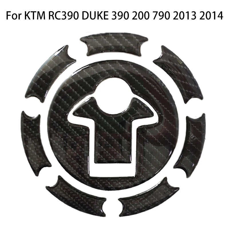 Pentru KTM RC390 DUKE 390 200 790 2013 2014 Upgrade Real Fibra de Carbon Motocicleta de Ulei de Gaze Capac Rezervor de Combustibil Pad Acoperire Autocolant Protector . ' - ' . 0