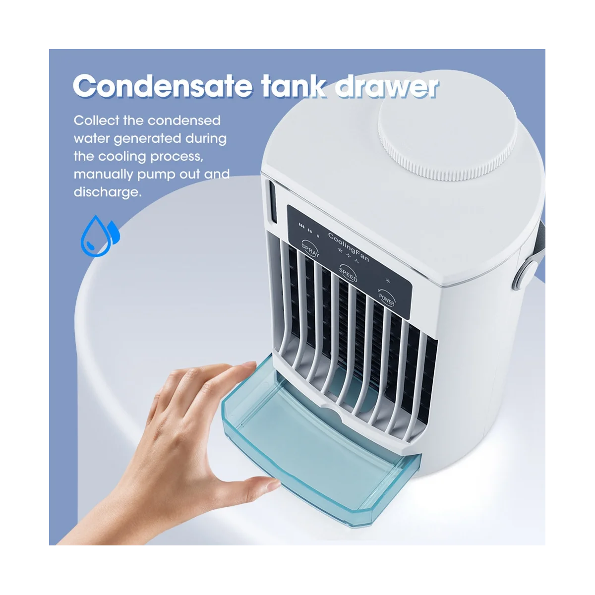 Răcitorului de aer de uz Casnic Umidificatorul Ventilatorului de răcire cu Apă Ventilator Aer Condiționat USB Desktop Ventilatorului de Răcire cu Aer Conditionat . ' - ' . 0