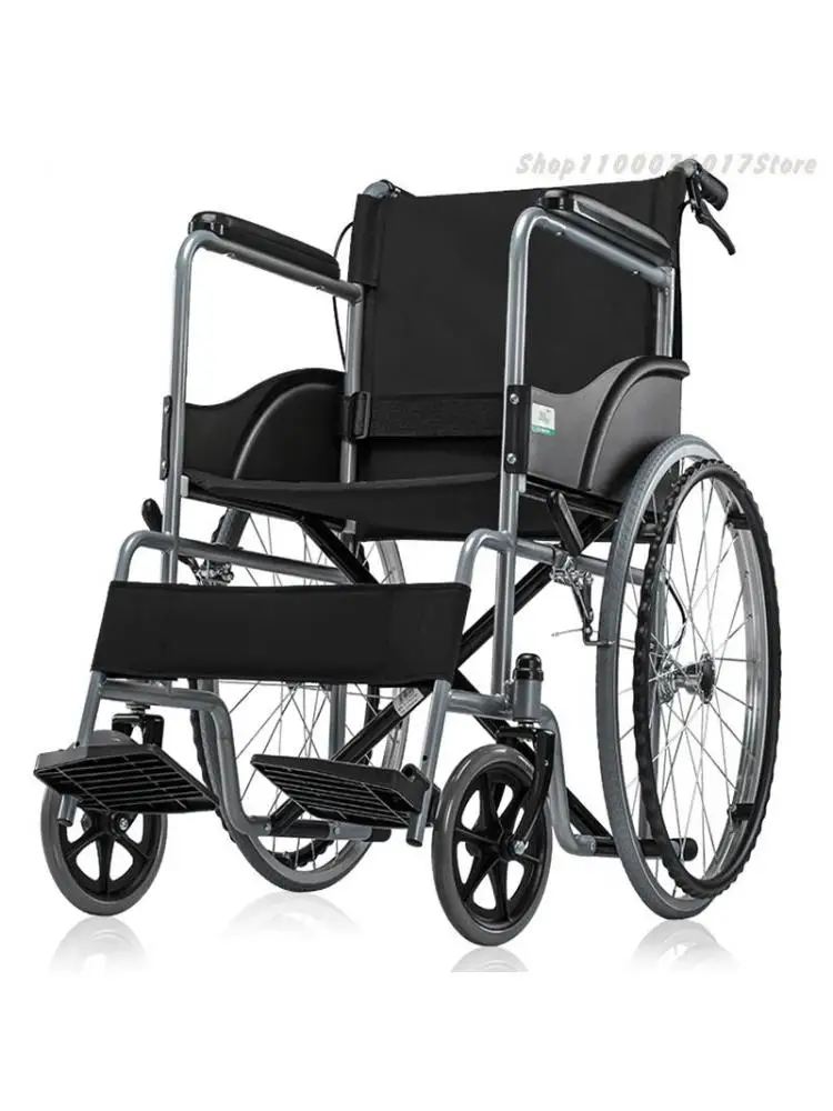 Scaun cu rotile pliere usoare mic portabil ultra-lumină de mers pe jos de vârstă mijlocie și vârstnici cos manual în vârstă scaun medicale . ' - ' . 0