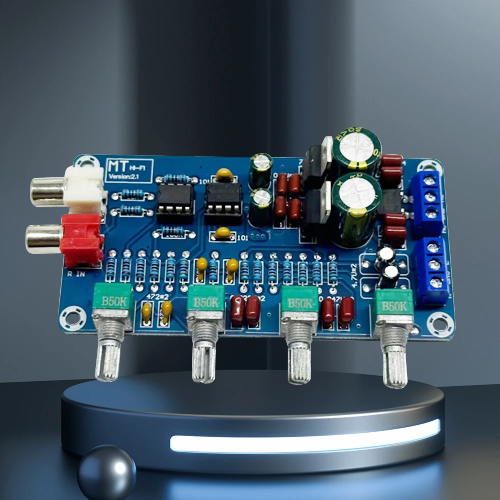 XH-M164 Amplificator Audio de Bord Dual Channel 4 Mod NE5532 de Alimentare de Înaltă Medie Joasă Frecvență, Echipamente Audio Profesionale . ' - ' . 0
