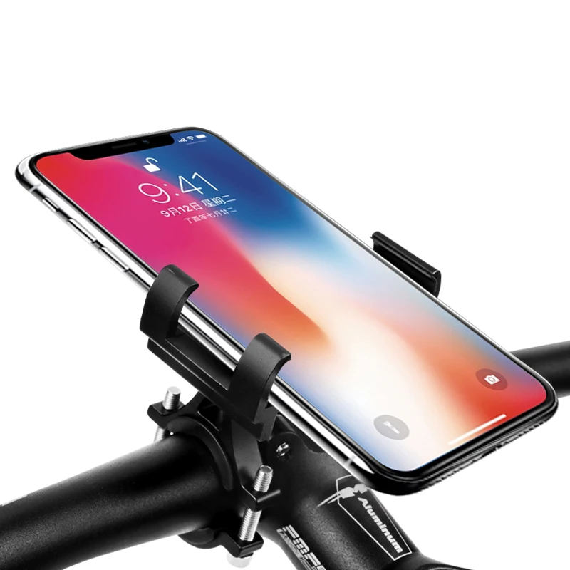 1/2 BUC Telefon Mobil Biciclete Suport de Montare pe Ghidon Sprijină Aluminiu Motocicleta Telefon Suport pentru Toate Smartphone-uri de Biciclete . ' - ' . 1