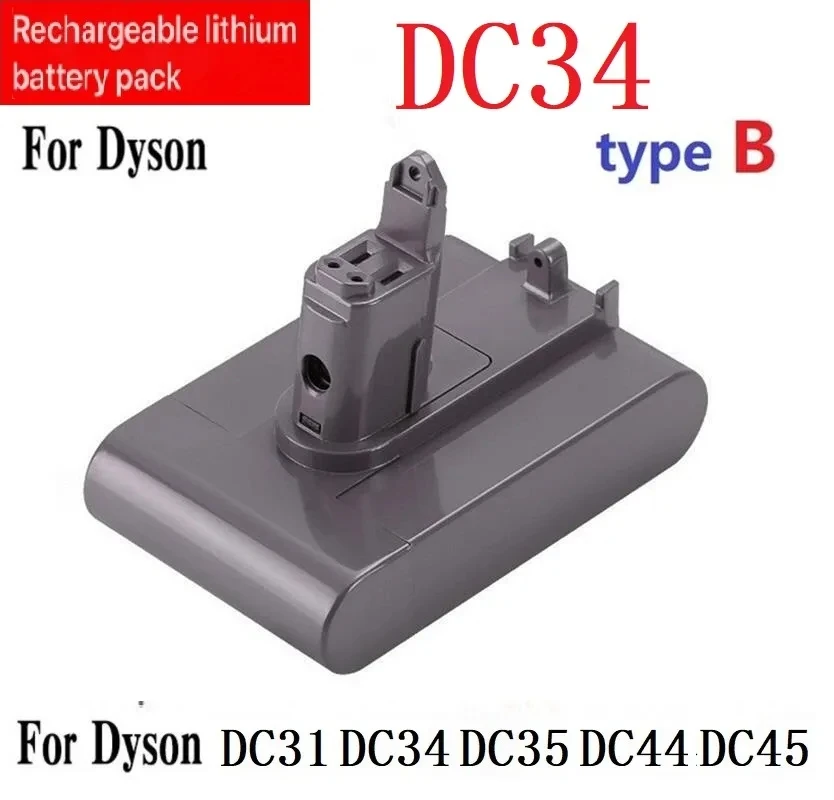 22.2 V 4800mAh (tip B) Li-ion Vid Baterie pentru Dyson DC35, DC45 DC31, DC34, DC44, DC31 Animale,Aspirator& 6.8 Ah și Ah 9.8 . ' - ' . 1