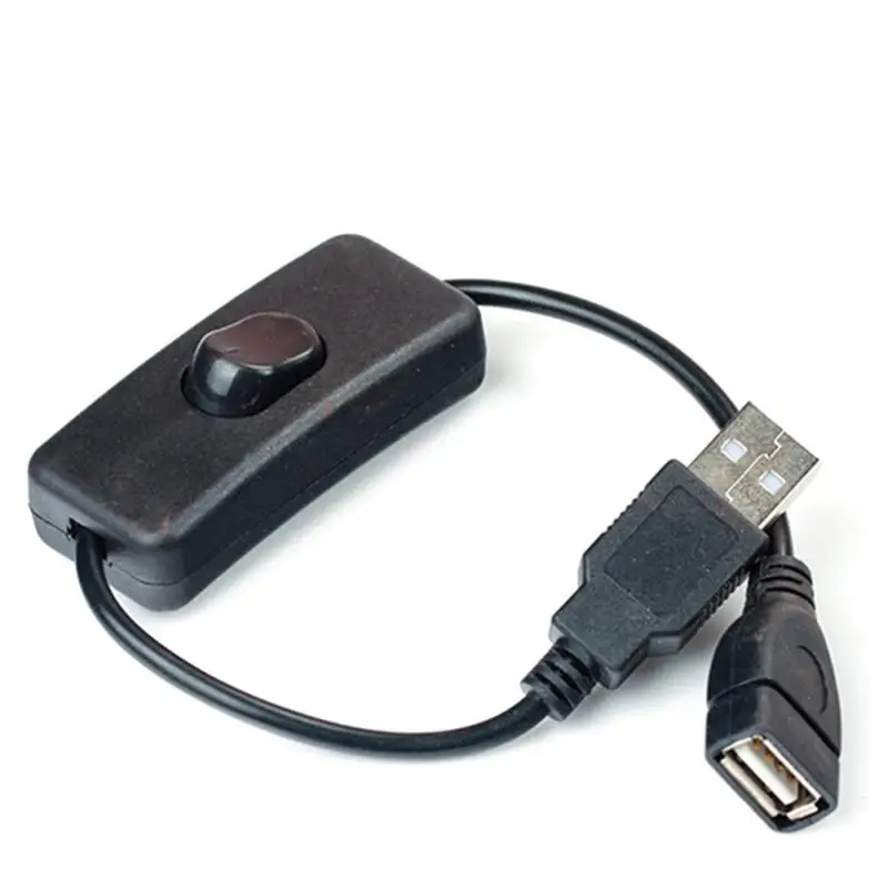 30cm Cablu USB Cu Comutator ON/OFF, Cablu de Extensie de Comutare Pentru USB, Lampa USB Fan Linia de Alimentare cu Energie Durabil Adaptor . ' - ' . 1