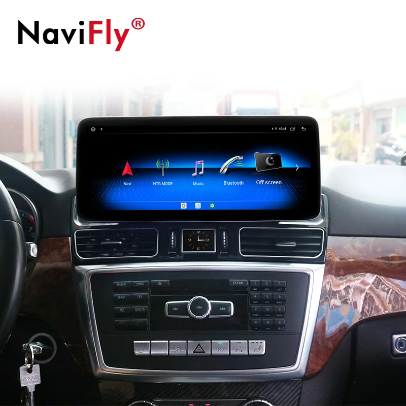 Android 10 6+128G Auto Multimedia GPS Navigatie Radio Player Pentru Mercedes Benz ML 2012-2015 NTG4.5 carplay+Auto Blu-ray Ecran . ' - ' . 1