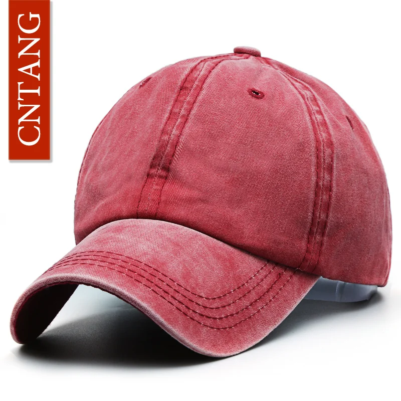 CNTANG Moda Clasic Casual Șapcă de Baseball Pentru Barbati Primavara-Vara Gol Capace Femei din Bumbac Solid Snapback Brand Unisex Pălării gorras . ' - ' . 1