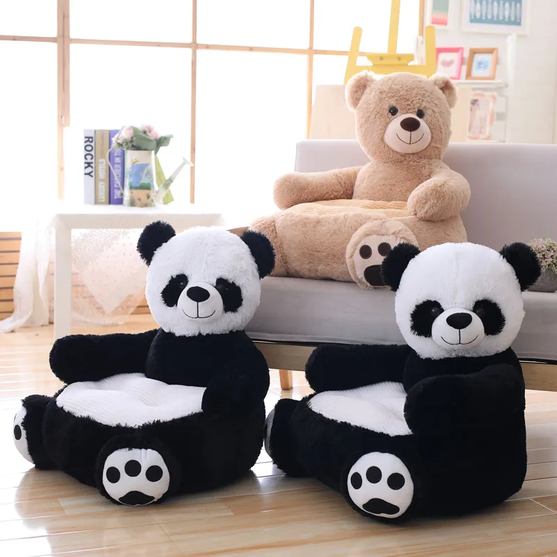 De Pluș drăguț Mic Urs pentru Copii Fotoliu Băieți și Fete Copil Leneș Panda Lectură Dormitor Zonă de Tatami Scaun . ' - ' . 1