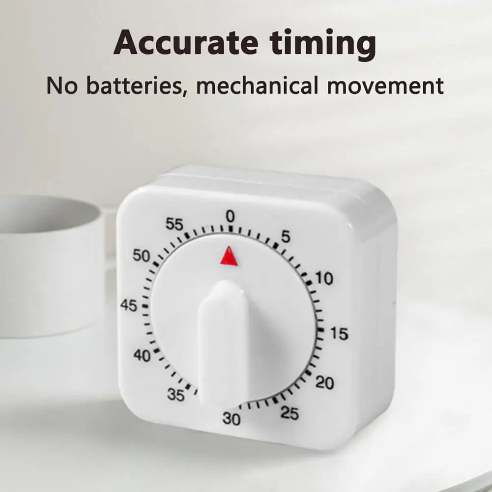 Durabil Timer Portabil de Concentrare Printre Sarcinile Timer Comutator Rotativ Eficient de Alarmă Cronometru pentru Camera de zi . ' - ' . 1