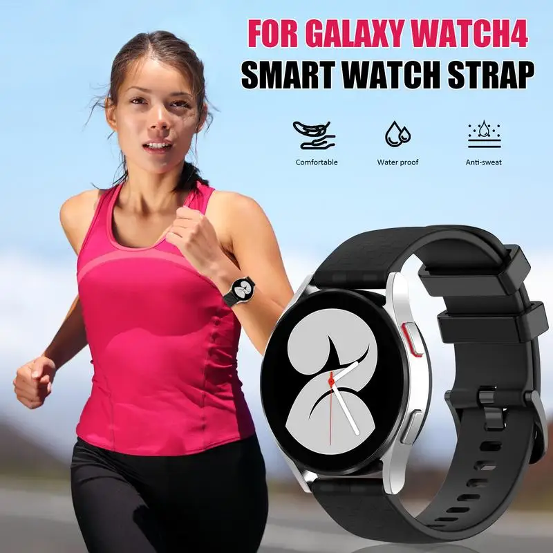 Fibra de Carbon Sport Curea Benzi Pentru Samsung Watch 4 40mm 44mm Ceasul 4 42mm 46mm Silicon Curea Bratara Band . ' - ' . 1