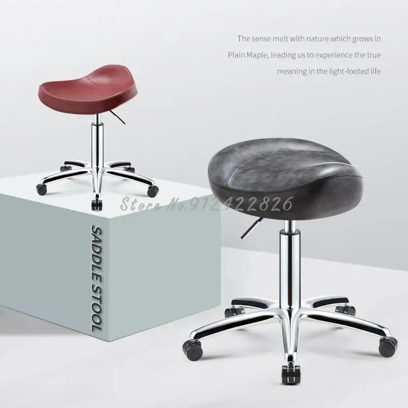 Frumusețea scaun scripete salon de coafură scaun rotativ de ridicare rotunde scaun frizerie Dayong scaun de bar special pentru salon de infrumusetare . ' - ' . 1