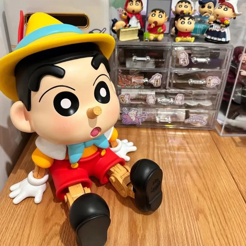 Gk Marionetă Crayon Shin-Chan Cosplay Pinocchio Serie Neghiob Anime Cifrele De Acțiune Bluetooth Speaker Periferice Cadouri . ' - ' . 1