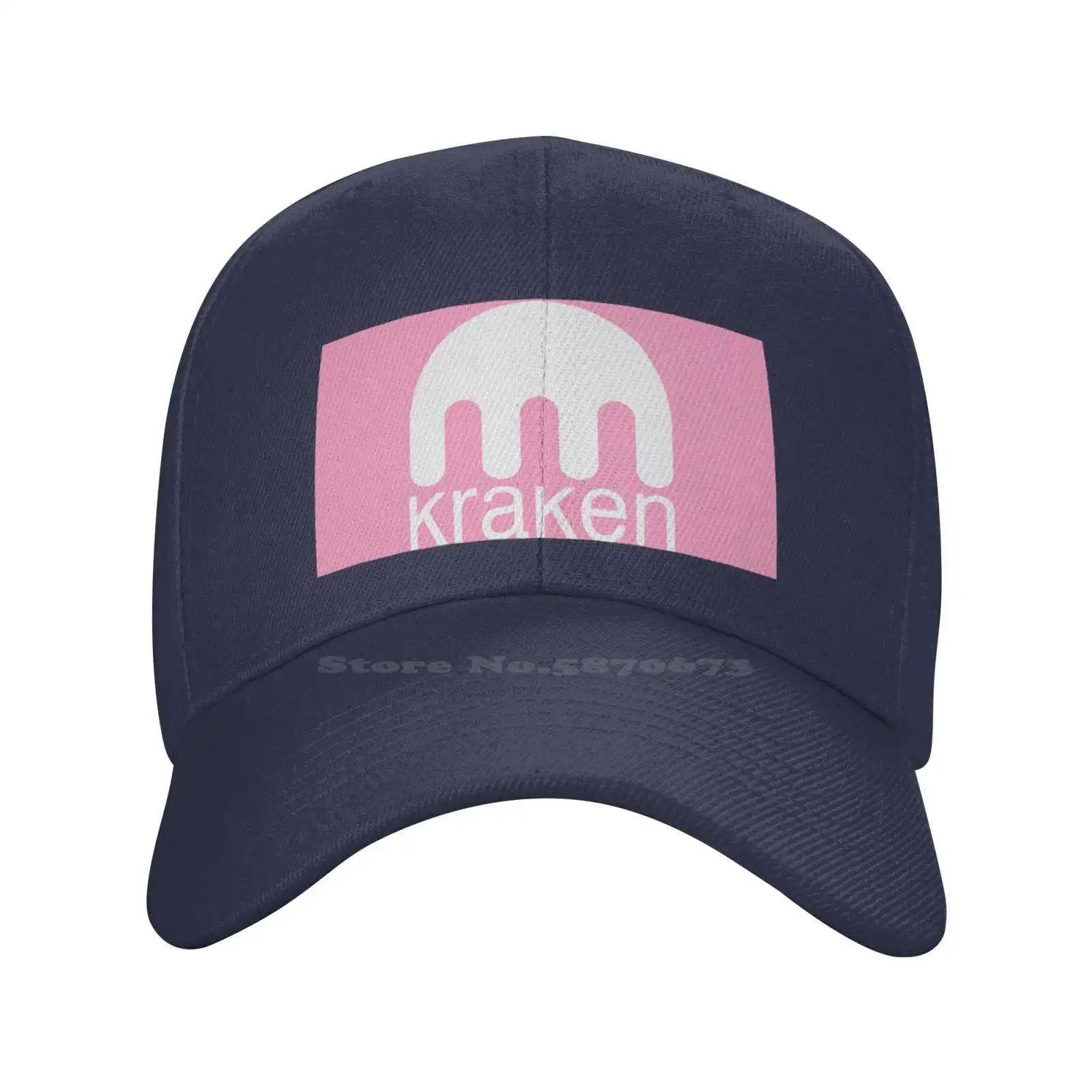 Kraken logo-ul de Moda Denim de calitate capac Tricotate pălărie de Baseball capac . ' - ' . 1