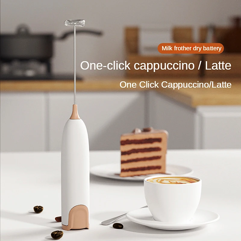 Mini Spumant De Lapte Portabil Cu Spumă Filtru De Cafea Cu Lapte Amestecati Cafea Cappuccino Frappe Matcha Ciocolată Caldă Bătător De Ouă Bea Mixer . ' - ' . 1