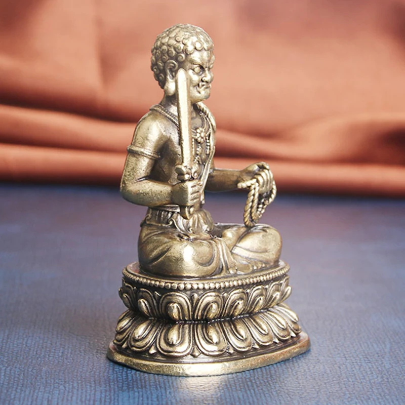Miniatura Figuri Budiste Bronz Retro Imobil Buddha Forme De Artizanat Tantric Acasă Colectare Altare Desktop Decorative . ' - ' . 1