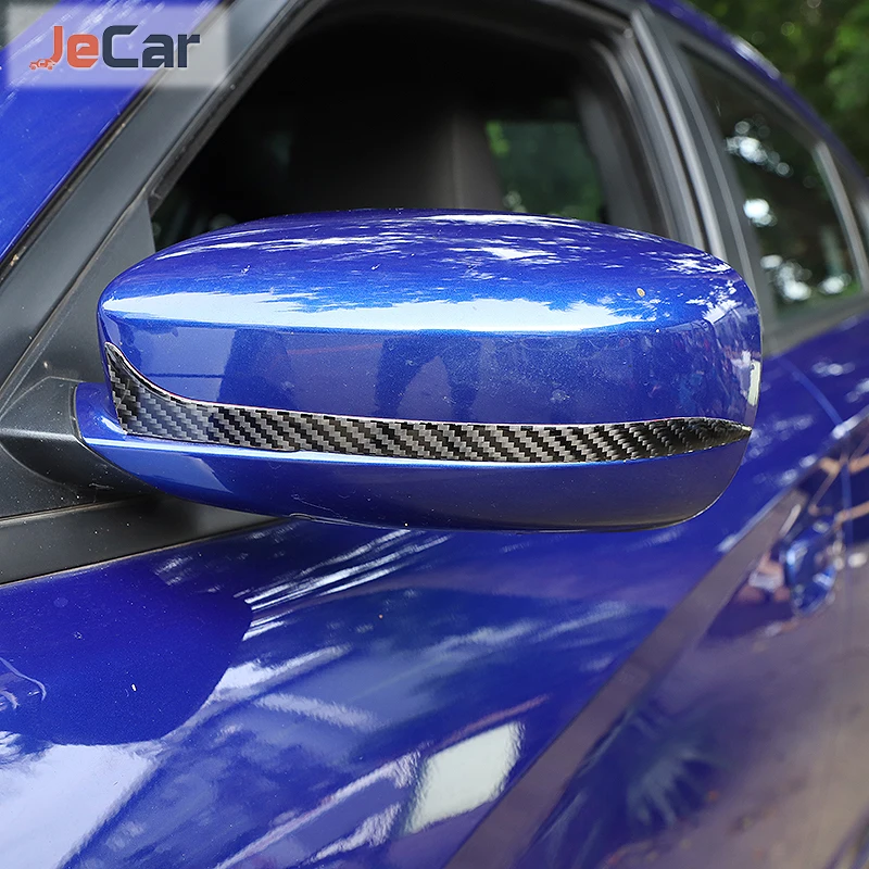 Moale Fibra De Carbon Oglinda Retrovizoare Masina De Decorare Acoperire Pentru Dodge Charger 2015-Up Accesorii Auto . ' - ' . 1