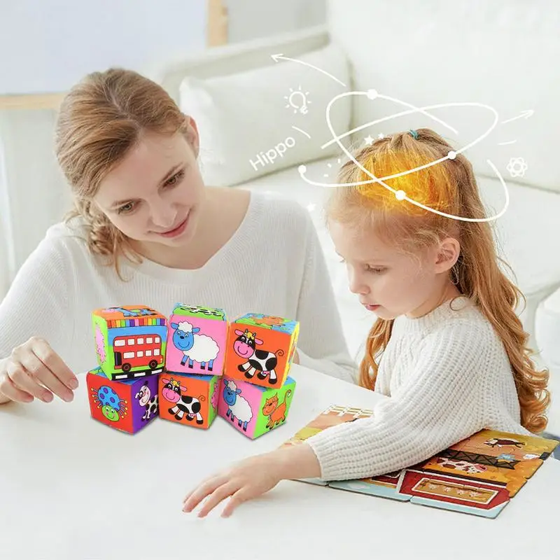 Moale Stivuire Blocuri De Spumă De Jucării Pentru A Dezvolta Abilitățile Motorii Fine Grădiniță Montessori Jucărie De Învățare Predare Învățare Cub . ' - ' . 1