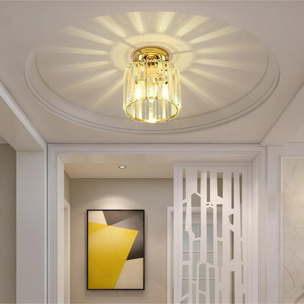 Moderne LED Lumini Plafon Pentru Intrarea Hol Balcon Lămpi Montate la Suprafață Tavan Lampa Iluminat Lustru Lampadari Dero . ' - ' . 1