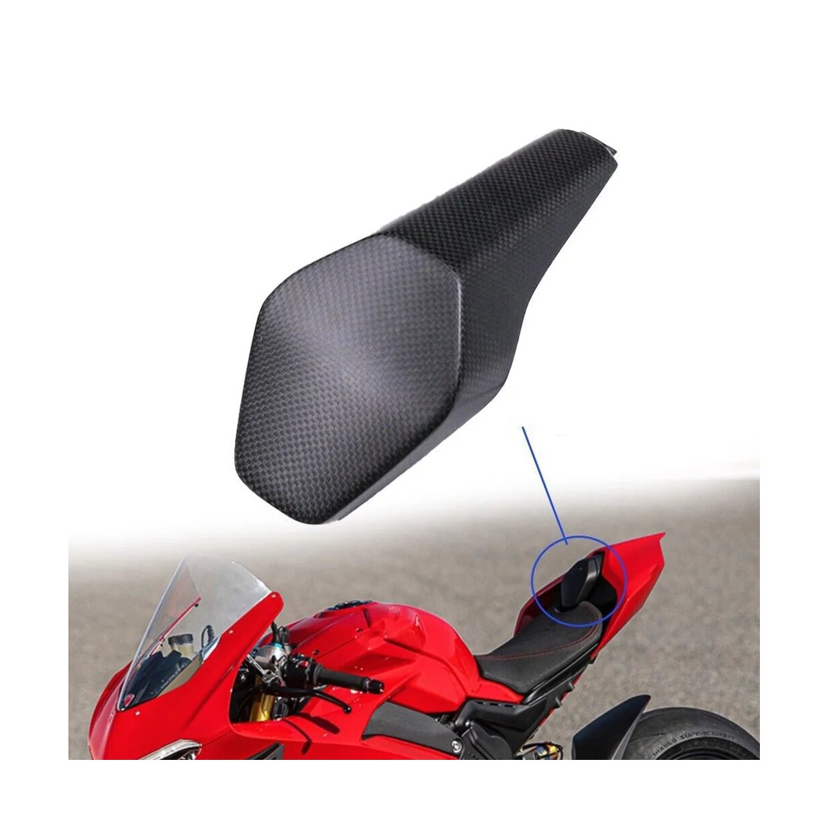 Motocicleta din Spate, Coada Intermediar Carenaj pentru Ducati Streetfighter V4/S Panigale V4/S/R V2 . ' - ' . 1
