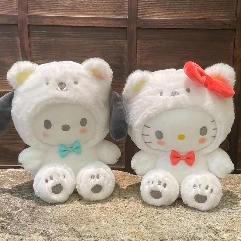 Originale Sanrio Plushies Hello Kitty Cinnamonroll Kuromi Pochacco Umplute Papusa De Plus Pentru Urs Drăguț Jucării Pentru Copii Cadouri . ' - ' . 1
