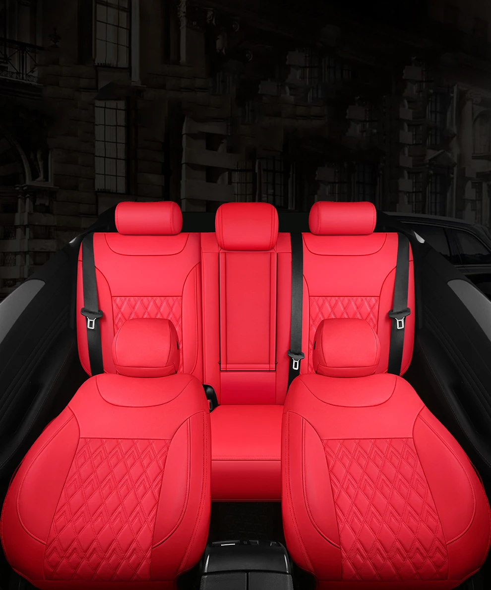 Personalizat cu Diamante Huse Auto Pentru Tesla Model y 2022 2023 Auto de Lux din Piele Huse Accesorii Interioare Set Complet . ' - ' . 1