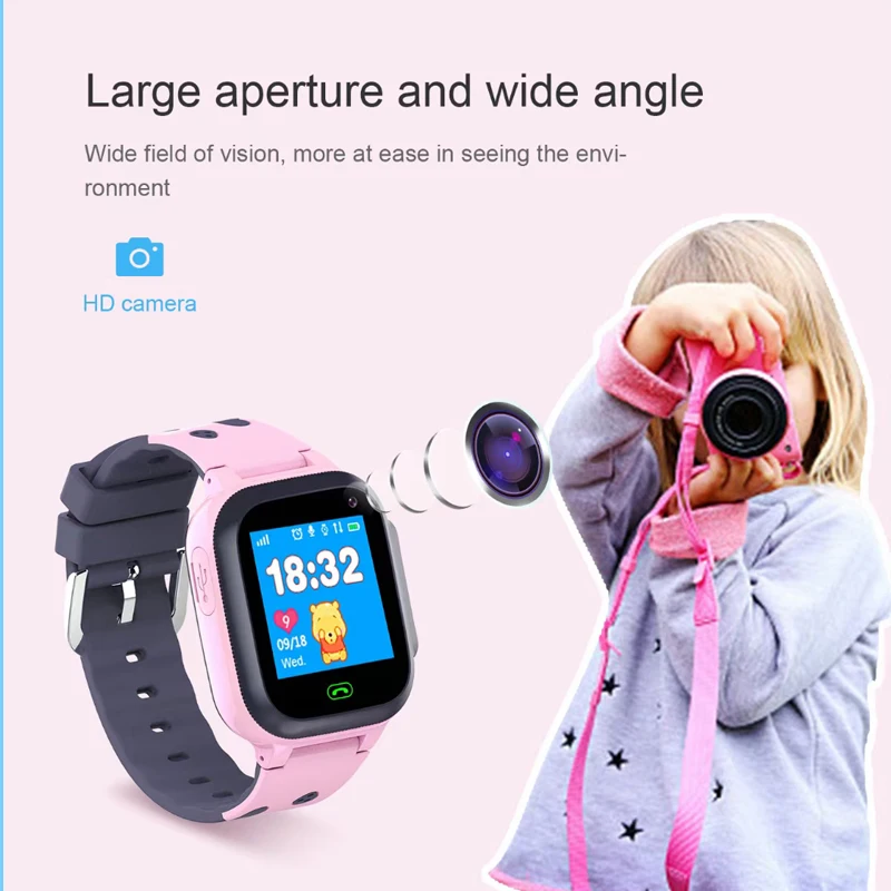 Q15 Copii Telefon Ceas Inteligent KG SOS Locație Lanterna Camera 2G SIM Call Back Apel Video Smartwatch Joc de Matematica pentru Copii Ceas . ' - ' . 1