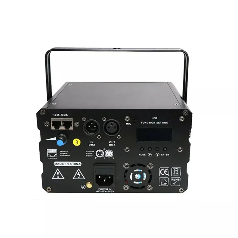 Rgb cu Laser Bluetooth Tastarea LaserLight DJ Disco Proiector de Control de la Distanță/Voce Și DMA, Cu Peste 1000 de Efecte . ' - ' . 1