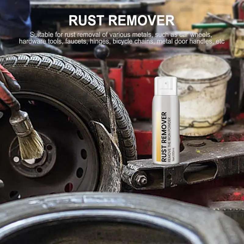 Rust Remover Pentru Metal Multifunctional Auto Curățare Rapidă Pentru Îndepărtarea Petelor Curatenie De Intretinere Consumabile Auto Detaliază . ' - ' . 1