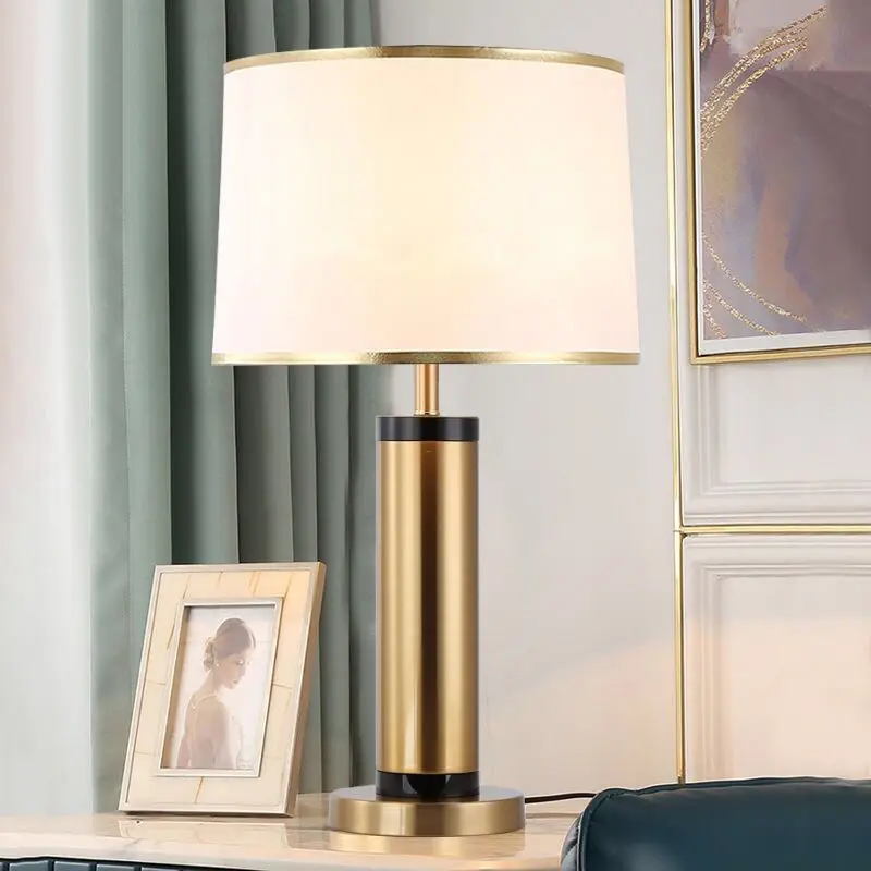 TYLA Contemporane Aur Negru Lampă de Masă cu LED Epocă de Creație Simplu Noptieră lampa de Birou pentru Acasa, Camera de zi Dormitor . ' - ' . 1