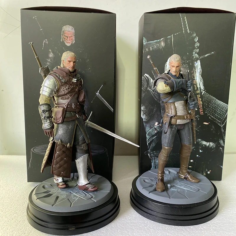 Witcher-ed 3 Wild Hunt Geralt Lup figurina de Colectie Model de Jucării de Crăciun Cadou Papusa 24CM . ' - ' . 1