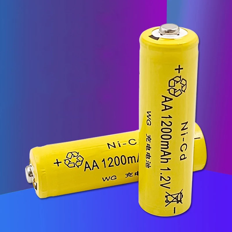 4buc/set AA Acumulator 1.2 V 1200mAh NI-Cd Baterie Pentru Jucării Control de la Distanță fără Fir Microfon Calculator . ' - ' . 2