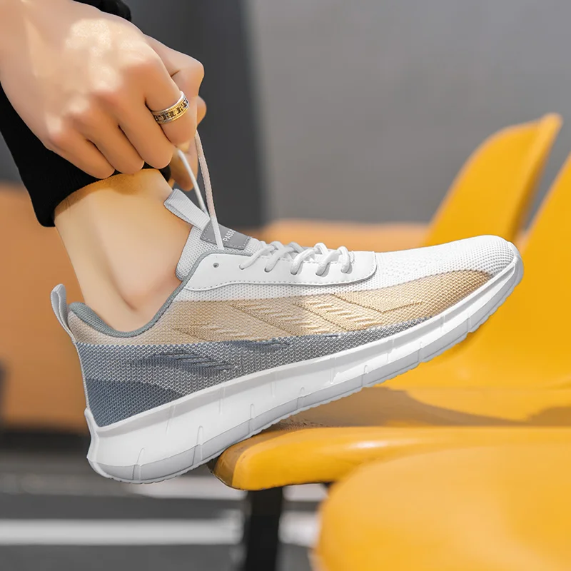Adidasi Mens Rularea Pantofi Respirabil Încălțăminte Platforma Creșterea Înălțime Casual, Pantofi De Sport De Om . ' - ' . 2