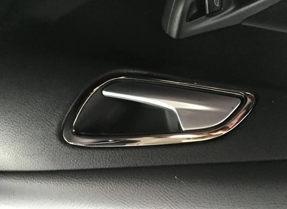 Auto Accesorii de Interior pentru Vehicule cu ABS Crom Interior Usa Maner Protector Capac Ornamental pentru Ford Focus 2013 2014 2015 . ' - ' . 2