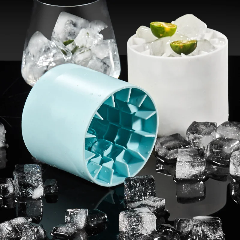 C5 Găleată De Gheață Cupa Mucegai Cuburi De Gheata Tava De Alimentare Clasa A Congela Rapid Silicon Ice Maker Design Creativ Găleată De Gheață Whisky Producator De Bere . ' - ' . 2