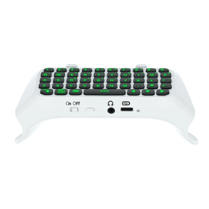 ForPS5 Controller BluetoothCompatible Mini Tastatura Cu Iluminare De Fundal Verde Voce . ' - ' . 2