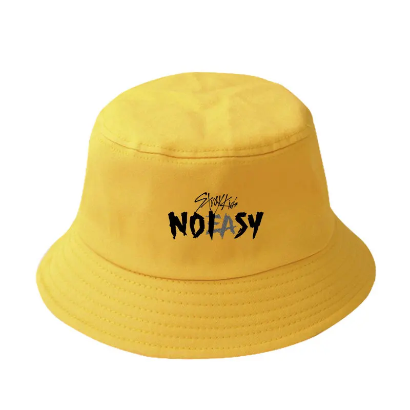 Kpop Vagabond Muzica pentru Copii Album NOEASY Pescar Pălării I. N Lee Știu Felix Vară de Protecție solară Bărbați Femei Beach Casual Găleată cu Capac . ' - ' . 2